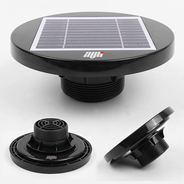 Solar Fan Master Flow 35-Watt Low Profile Solar Powered Roof Mount - Main Image