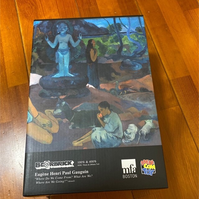 その他 MEDICOM TOY - BE@RBRICK Henri Paul Gauguin 100% & 400% MEDICOM TOY BE@RBRICK Eugène Henri Paul Gauguin 100％ & 400