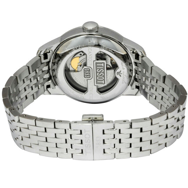 Pre-owned Tissot Le Locle Powermatic 80 Slvr Dial Ss Men's Watch T006.407.11.033.00 -