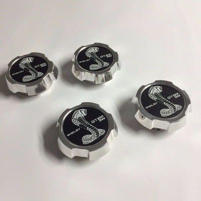 Alcoa Super Snake GT500  SVT 20inch Billet Wheel Center Caps Shelby GT 500 BMC