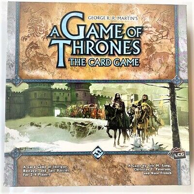 GAME OF THRONES CARD GAME EXCELLENT CONDITION BOARD GAME COMPLETE SET