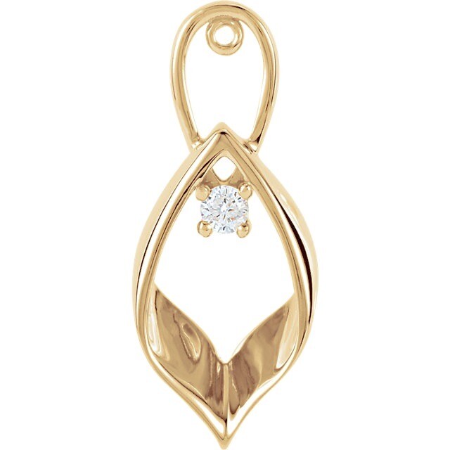 Dangle Gh In 10k 14k 18k Sterling Silver Gorgeous