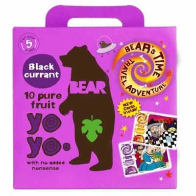 Bear Fruit Yoyos Blackcurrant Multipack - 5 x 20g