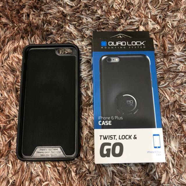 NEW, STILL IN BOX, QUAD LOCK IPHONE 6 PLUS CASE (RRP $34.95) PAY $15