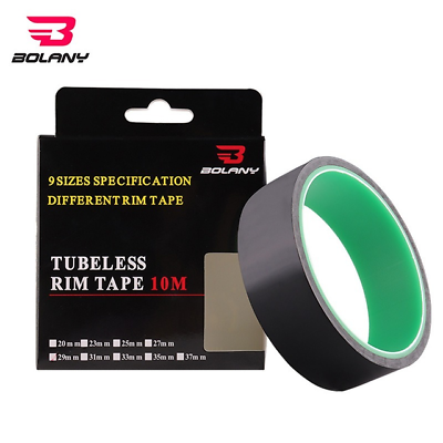 BOLANY Bicycle Tubeless Rim Tape 10 Meters 20 23 25 27 29 31 33 35