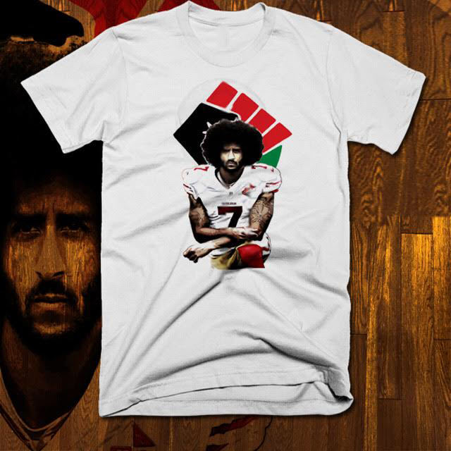 Colin Kaepernick T-Shirt Panther Party RBG Fist African Civil Rights New