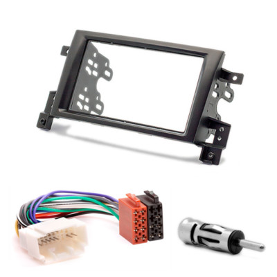 CARAV 09-001-12-6 Autoradio Radioblende für SUZUKI Grand Vitara Escudo 2-DIN