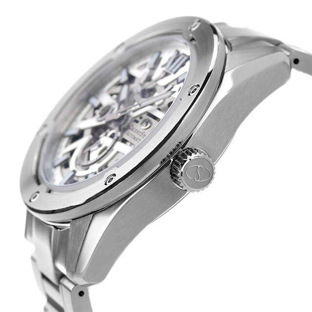 Pre-owned Orient Star Rk-bz0001s Avant-garde Skeleton Mechanical Automatic Watch 42.3mm