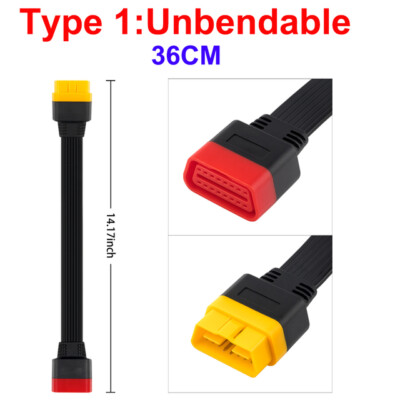 OBDII Extension Cable 16PIN Male to Female For Launch X431 V/V+/PRO/Thinkdiag