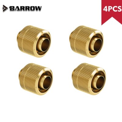 Barrow 4Pcs Soft Tube Fitting 3/8''IDx5/8''OD (10x16mm) or 3/8''IDx1/2''OD(10x13mm)