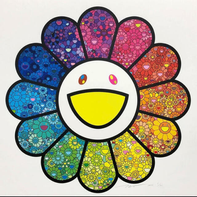 新品 Flower Floor Mat Kaikai kiki カイカイキキ 新品Flower Floor