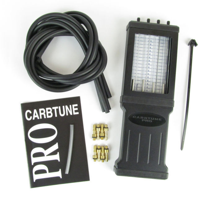 Carbtune Pro carburetor balancing tool for 4 cylinders and Fuel