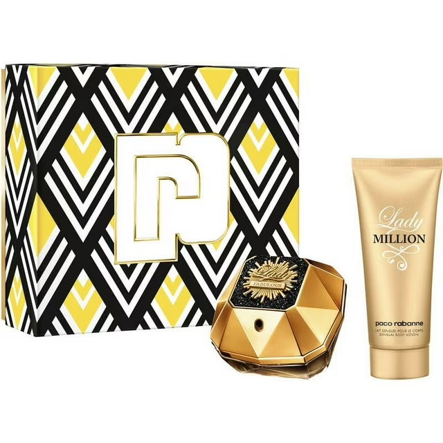 Paco Rabanne Lady Million Fabulous Fragrance for Women 2 Piece Gift Set