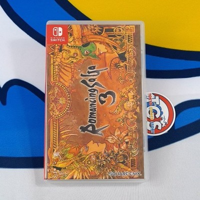 Romancing Saga 3 Nintendo Switch Asian Used (Game in ENGLISH/RPG) Square Enix