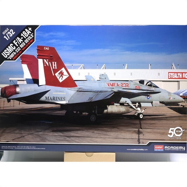 1/32 アカデミー USMC F/A-18A+ RED DEVILS Academy 1/32 USMC F/A-18A+ VMFA-232 Red Devils kit. | eBay