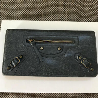小物 00s Balenciaga Archive City Long Wallet Women's Le City Money Long Wallet in Black | Balenciaga US