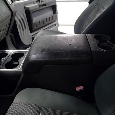 Complete Console Front Floor With Armrest Lariat Fits 11-16 FORD F250SD PICKUP 1