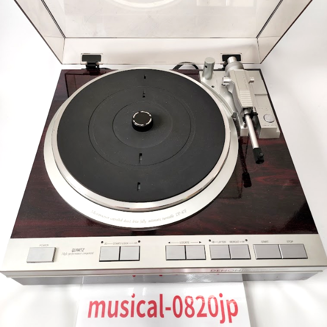DENON DP-47F Turntable Quartz Lock Direct Drive Full Auto