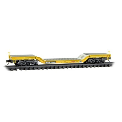 Micro Trains ~ N Scale ~ TTX Heavyweight Flat Car #130533 ~ 10900280