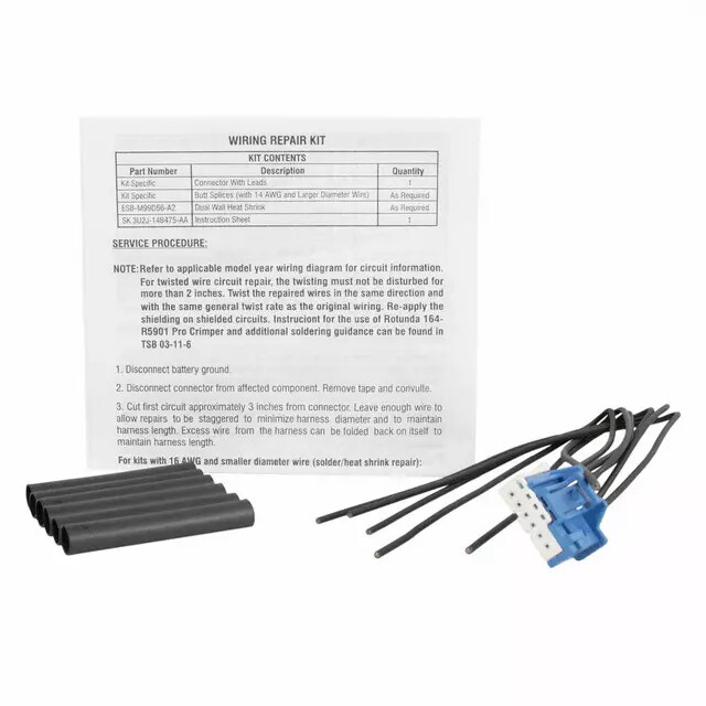 Genuine Ford Wire Assembly CU2Z-14S411-BBA