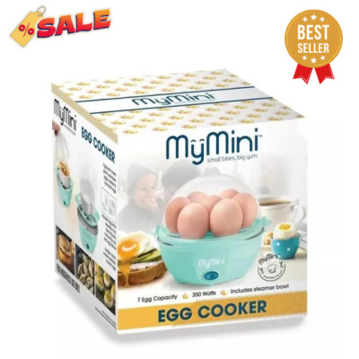 MyMini Premium 7-Egg Cooker, Teal