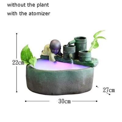 Water fountain 110-220V Monk Water Fountain with or without atomizer Home Decora