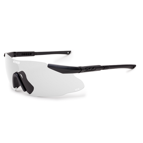ESS 740-0005 ICE ONE ANSI/OSHA Clear Lens Ballistic Shooting Safety Glasses