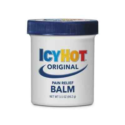 Icy Hot Original Muscle & Joint Pain Relief Balm with Menthol 3.5oz.