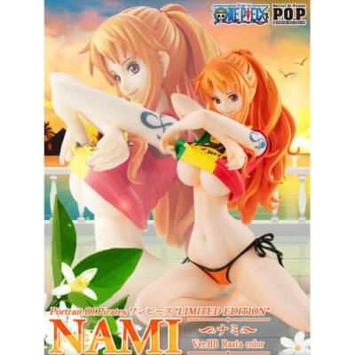 何でも揃う P.O.P. MegaHouse New] One Color Rasta Ver.BB Nami Piece コミック・アニメ