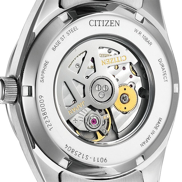 Pre-owned Citizen Mechanical Nb1050-59h Dial Automatic Sapphire Glass Men Watch From Japan