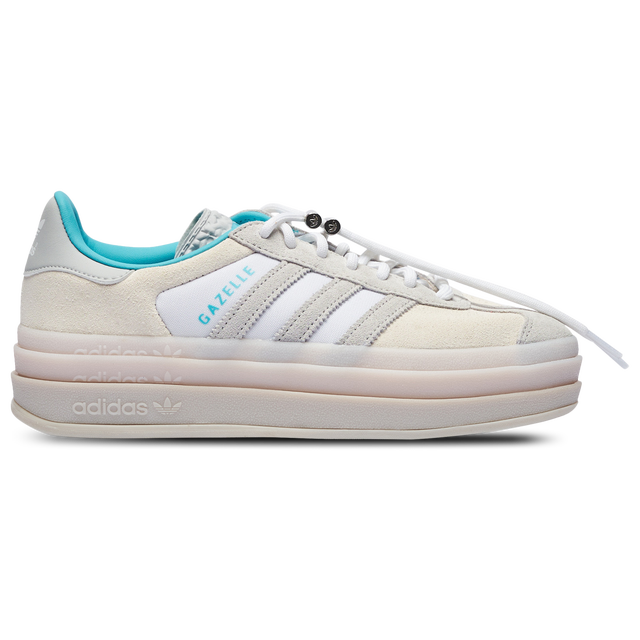 Adidas Originals Gazelle bold White Light Blue Women's