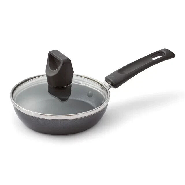 Small Frying Pan Nonstick Frying Pan 4.5 Inch With Lid Covered One Egg Wonder