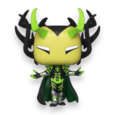 New Funko POP! Marvel: Infinity Warps #862 ''Madame Hel'' Bobble-Head Figure