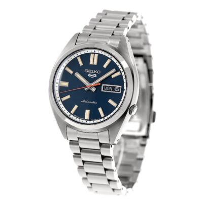 Pre-owned Seiko 5 Sports Sbsa253 Blue Dial Snxs Automatic Mechanical Men Watch Japan