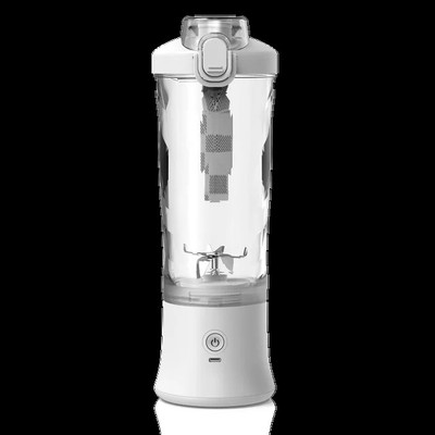 Sporty BlendMate: USB Rechargeable Juicer, 600ml Cup, IPX7 Waterproof, Wireless