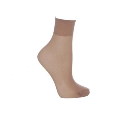 Cosyfeet Extra Roomy Fit Softhold  Premium Ankle Highs 15 Denier 6 Pair Multiple