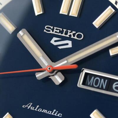 Pre-owned Seiko 5 Sports Sbsa253 Blue Dial Snxs Automatic Mechanical Men Watch Japan