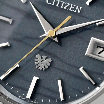 Pre-owned Citizen The  Brand 100th Anniv. Aq4100-65l Eco-drive Japanese Paper Dial