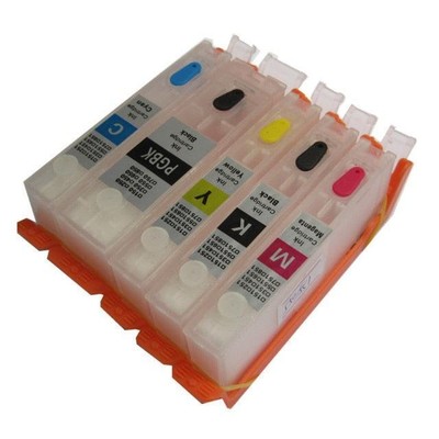 Refillable ink cartridge with permanent chip For CANON PIXMA MG5440 MG5540 MG564