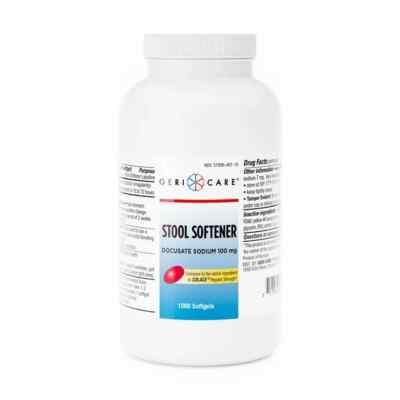DOCUSATE SODIUM 100MG SGC 1000CT GCP 
