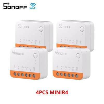 1-20Pcs Wholesale SONOFF MINI R4 Wi-Fi Smart Mini Switch Extreme Smart Home Modu