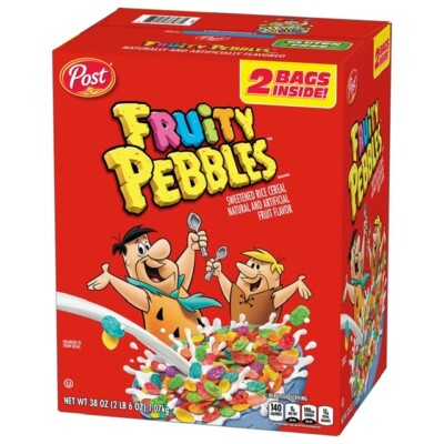 Fruity Pebbles Breakfast Cereal (38 oz) SUPER GREAT DEAL & SERVICE!!