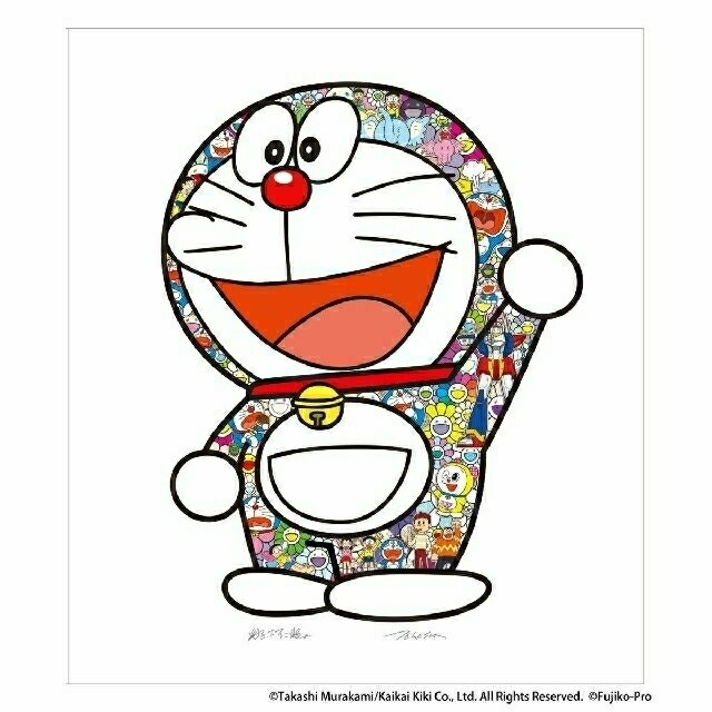 ドラえもん わーい！ED300 Takashi Murakami takashi murakami doraemon ed 300 kaikai kiki Feeling Like a