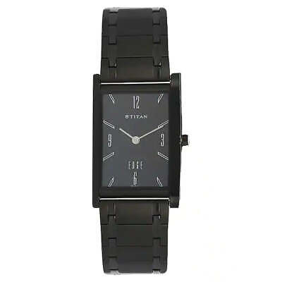 Pre-owned Titan Analog Black Dial Men's Watch-nn1043nm01/np1043nm01