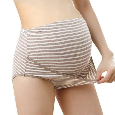 Cotton Pregnant Panties High Waist Mother Belly Underwear