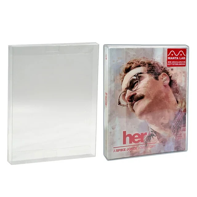 10X MANTA LAB STEELBOOK PROTECTOR CASE - LENTICULAR SINGLE &