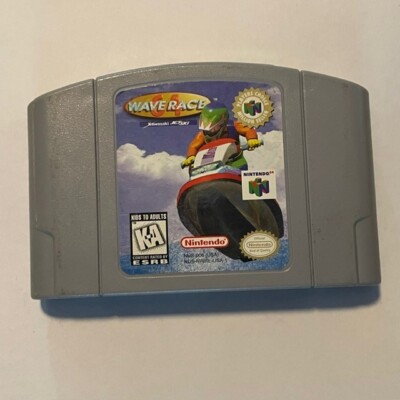 Wave Race 64 (Nintendo 64, 1996) Game Cartridge - Tested and Working