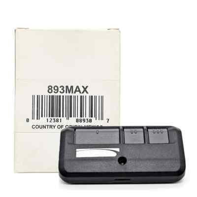 893MAX Garage Door Remote Control for 371LM 372LM 373LM 891LM 893LM