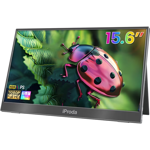 ★新品未使用★iProda 15.6インチ 1080P フルHDモニター Iproda 15.6