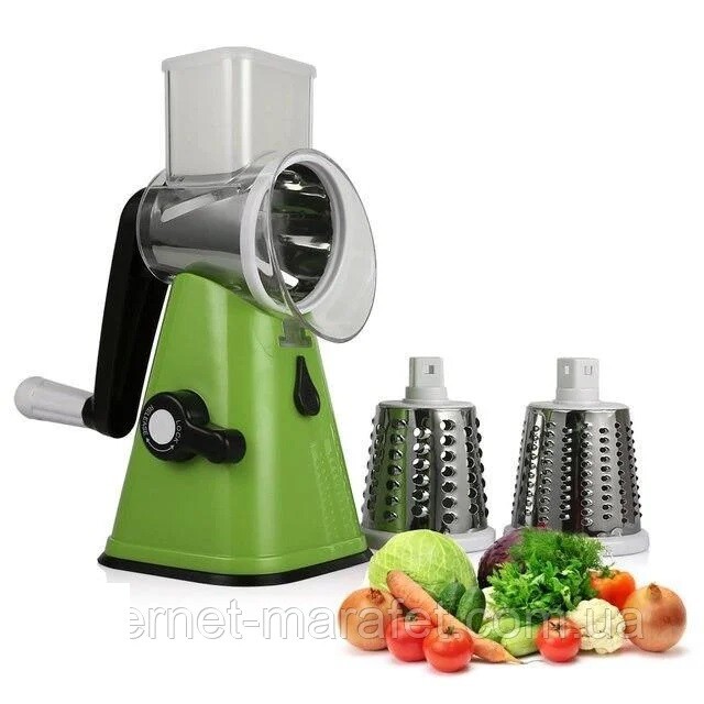 Taglia Verdure Manovella Taglia Trita Grattugia Verdure Frutta 3 Lame cir